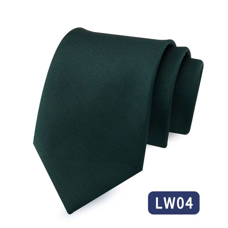 In Stock Men's Polyester Fabric Business Professional 8cm Hand-tied Fine Thread Tie Factory Wholesale_voghion.com