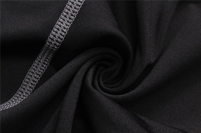 Men's Fleece-Lined Compression Pants For Winter - High Elasticity, Moisture-Wicking, Warm Workout & Running Tights_voghion.com