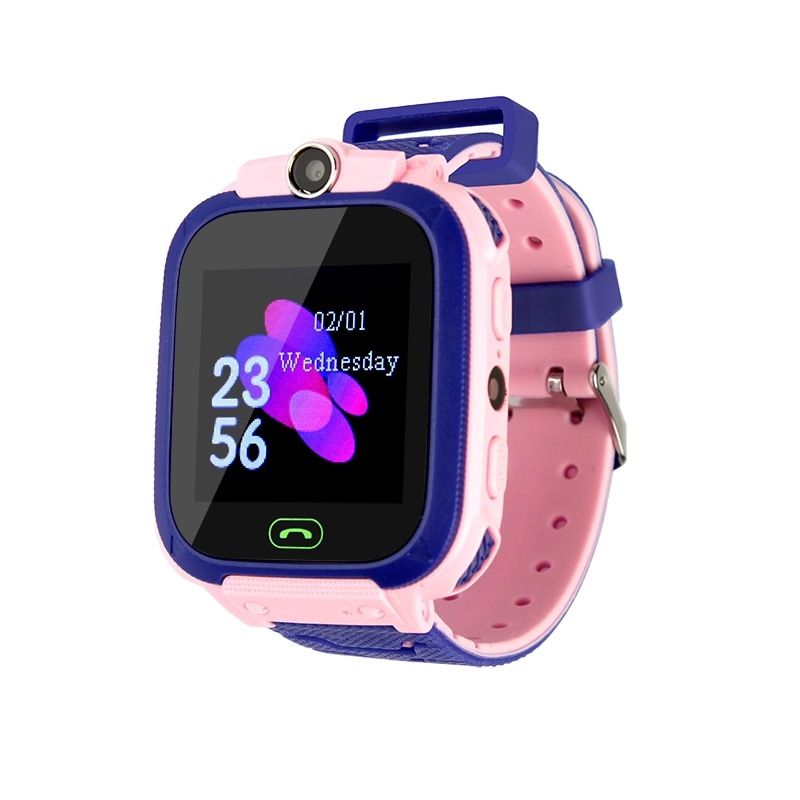 Mãe e filhos 4G multi idioma Q12B câmera à prova d'água vídeo Q19 chamada GPS infantil posicionamento inteligente telefone relógio_voghion.com