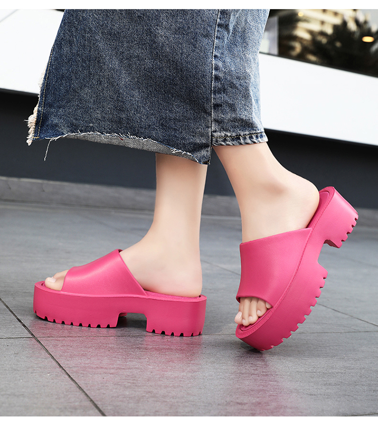 Sandalo da donna Summer Holiday Pool Shoes Ladies Toe Post Open Back Beach Comode pantofole Flats Cursori casuali_voghion.com