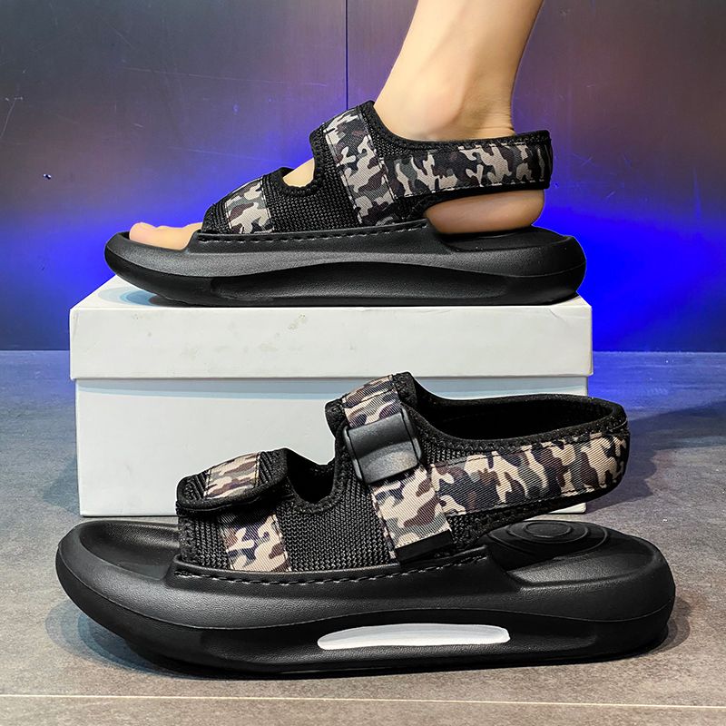 Sandalen für Herren, Sommer, rutschfest, verschleißfest, Dual-Use-Fahrsandalen für Herren, Studenten-Strandschuhe_voghion.com