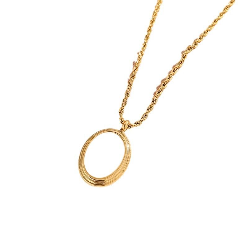 Collana Meichen in Fritillaria bianca naturale francese per donna, con un tocco di lusso leggero e di alta qualità, colletto resistente allo sbiadimento._voghion.com