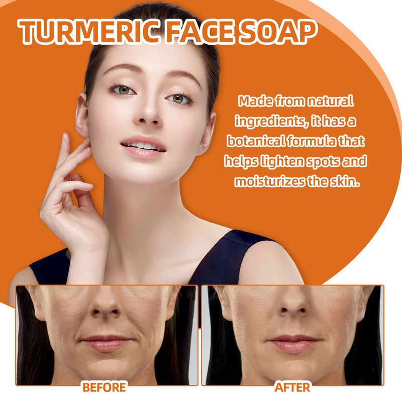 Sapone bianco antirughe e illuminante alla vitamina C Jaysui, deterge delicatamente il viso, attenua le macchie e abbellisce la pelle._voghion.com