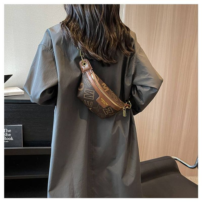 Fanny Pac Donna Borse a Tracolla in Pelle Vegana per Ragazza Borse a Tracolla con Nappe Borsa Piccola SG con Chitarra Regolabile_voghion.com