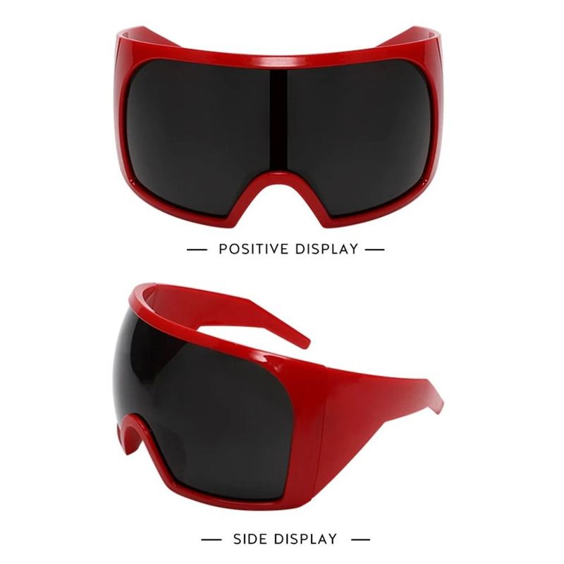 Ylisuuret punk-yksiosaiset aurinkolasit, uudet miesten ulkoilu- ja pyöräilylasit, aurinkolasit, naisten ympäröivät sävyt_voghion.com