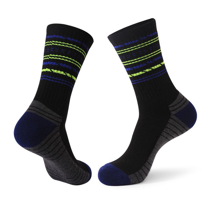 Skarpety termiczne Merino Outdoor Hiking do połowy łydki dla kobiet, pochłaniające wstrząsy, odprowadzające pot, z grubym dnem_voghion.com