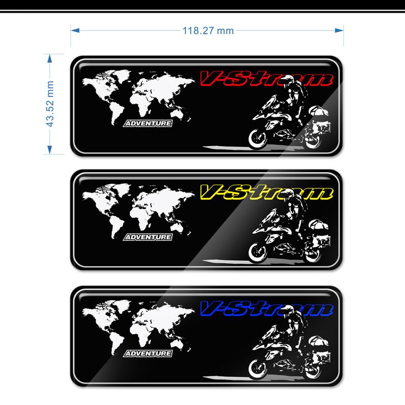 Protection de réservoir TankPad Protection Autocollants Kit d'huile de carburant Adventure pour Suzuki V STROM VSTROM DL 650 XT 650XT 2018 2019 2020 2021 2022_voghion.com