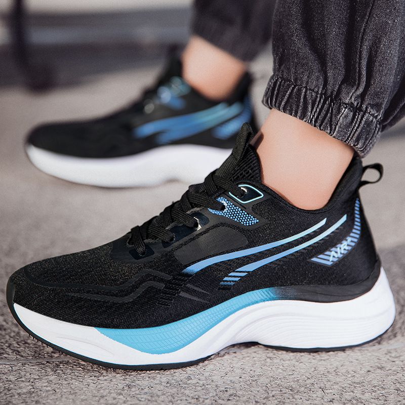 Sommer Neue Atmungsaktive Lauf Mesh Ultra Licht Weiche Sohle Stoßdämpfung männer Sport Schuhe Live_voghion.com