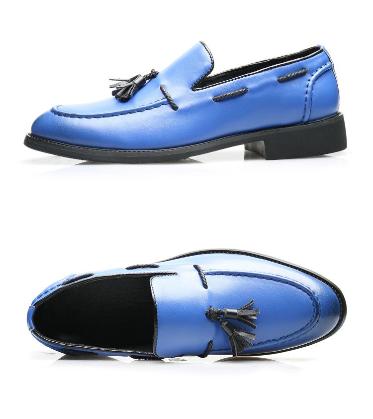 Herrenmode Quaste Weiche Mokassins Herren Echtleder Casual Loafers Outdoor Driving Flats Schuhe_voghion.com