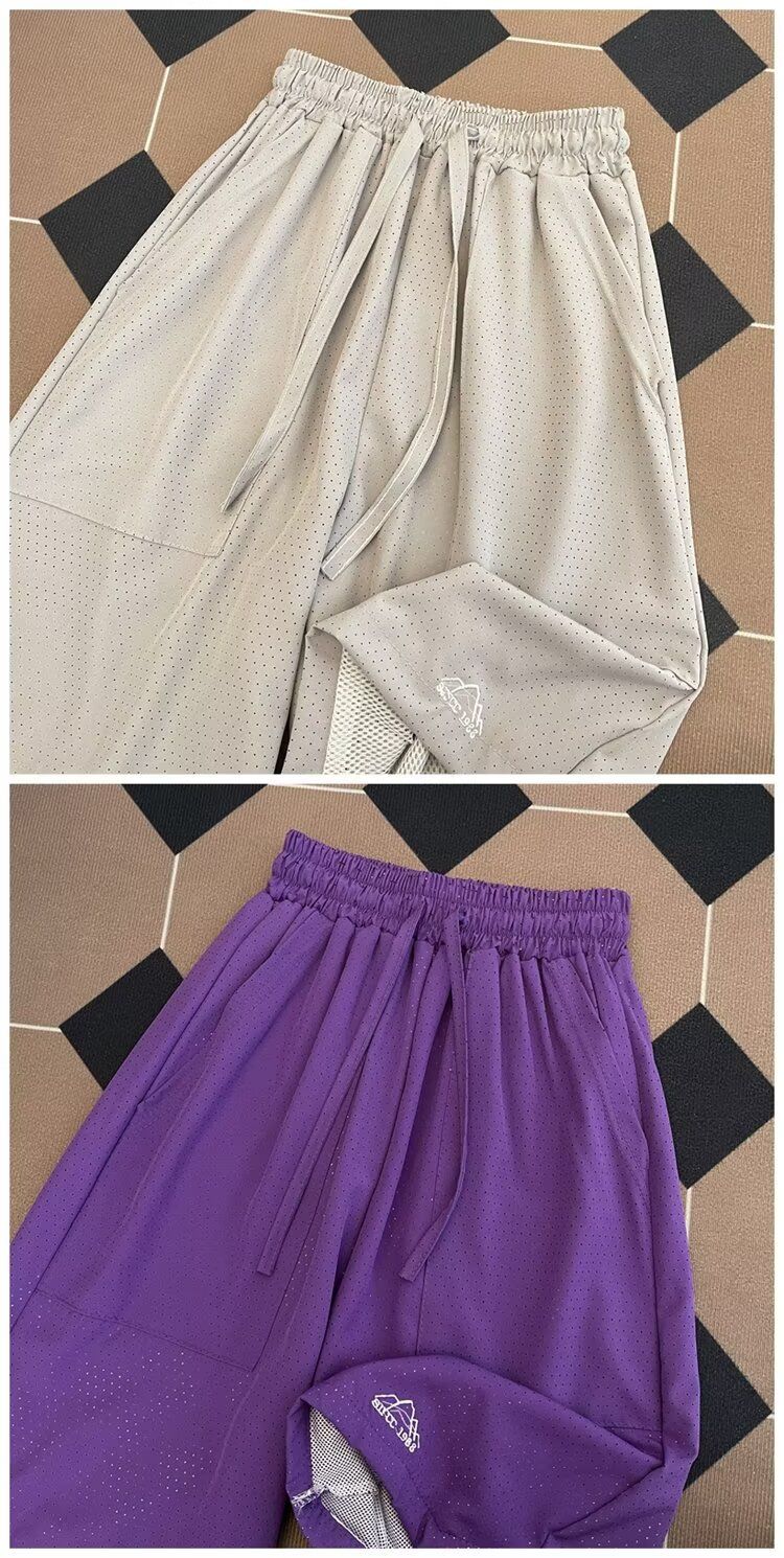 Schlichte, einfarbige, lässige Bluse für den Sommersport im Bergstil für Damen, schnelltrocknend, lockere, enge Taille, schlankmachend und weit_voghion.com