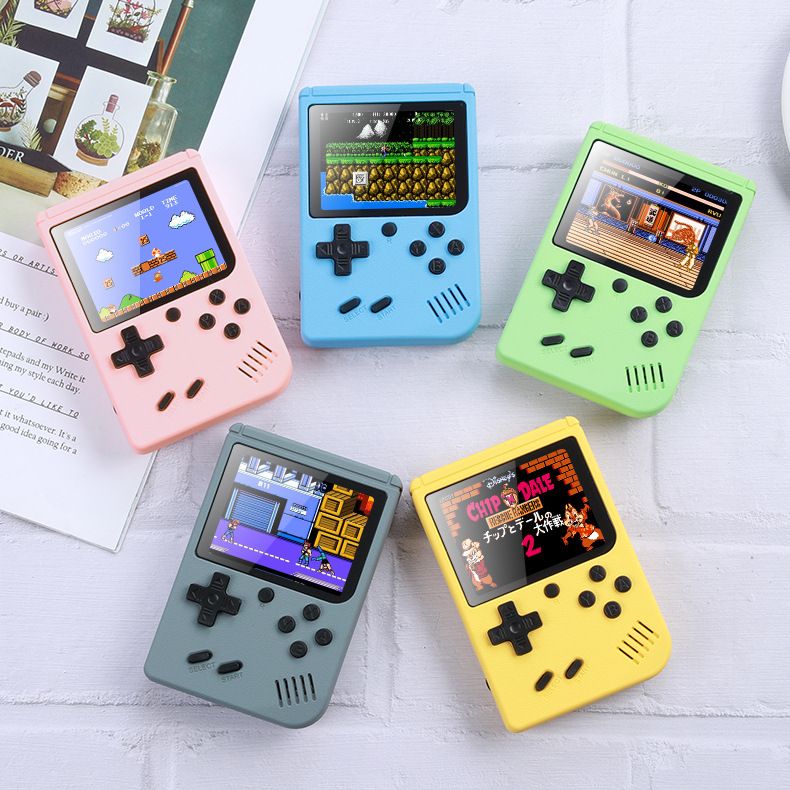 Mini 3.0-inch LCD Game Console 500 With Built-in Nostalgic Handheld Games For Players And Children As Gifts_voghion.com