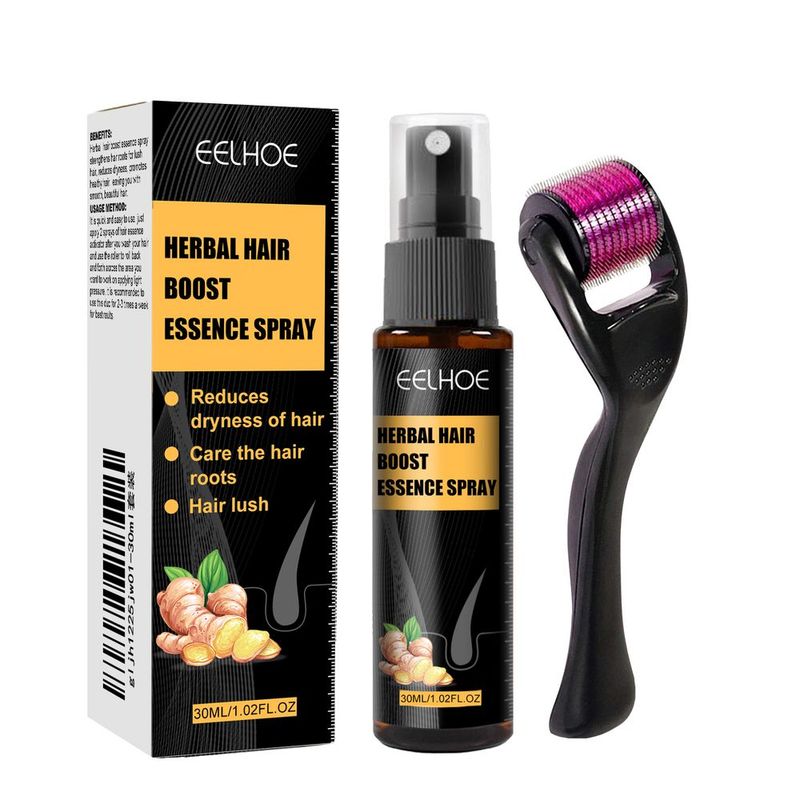 EELHOE Herbal Hair Essence Spray,Prevent Falling Hair And Scalp Moisturizing And Nourishing Solution_voghion.com