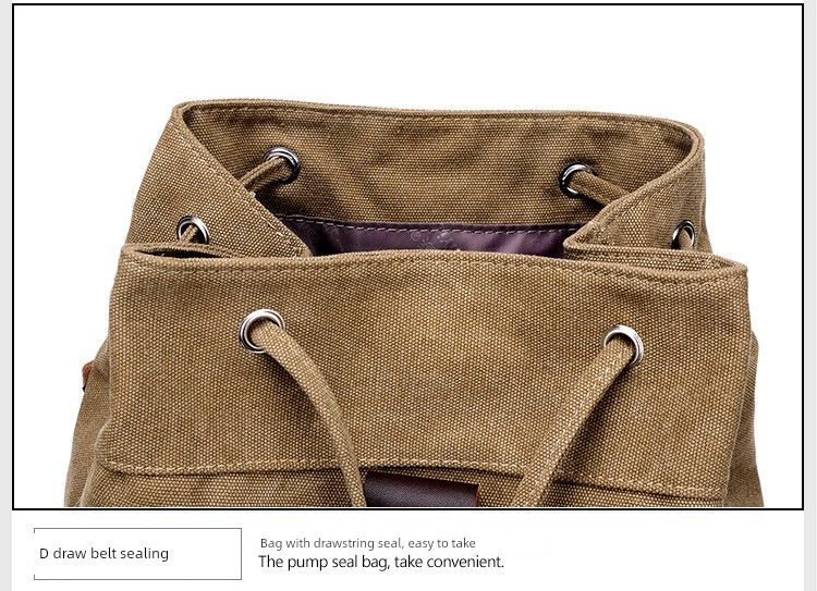 Zaino da viaggio in tela da uomo, casual, minimalista, portatile, per esterni_voghion.com
