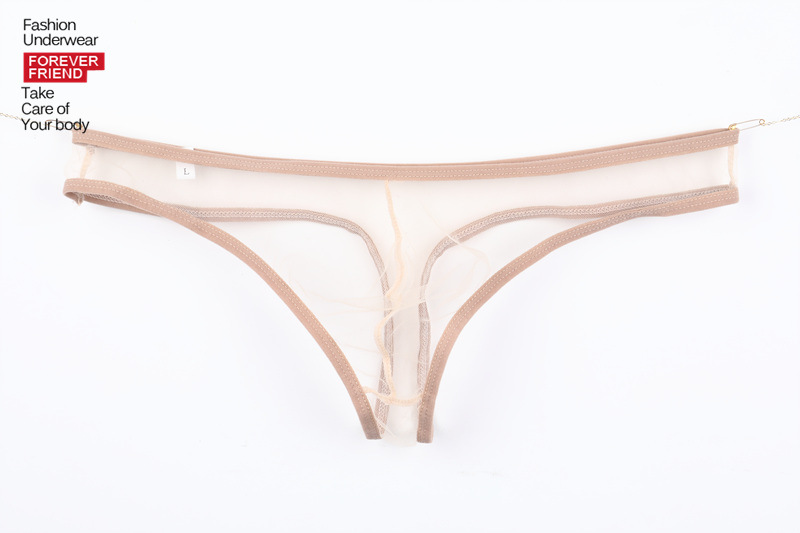 Intimo da uomo in rete che modella la prospettiva pantaloni da uomo a vita bassa borsa di grandi dimensioni trench perizoma intimo da uomo_voghion.com