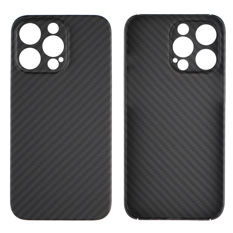 Suitable For Iphone 15 Promax Phone IPhone 13 Aramid Carbon Kevlar Fiber Lightweight Protective Case_voghion.com