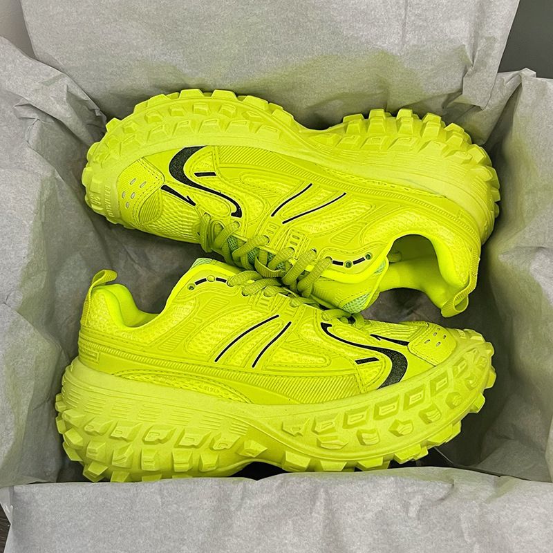 New Paris Tire For Men And Women 2024 Summer New Item Thick Sole Height Increasing Dad Couple Shoes Ins_voghion.com