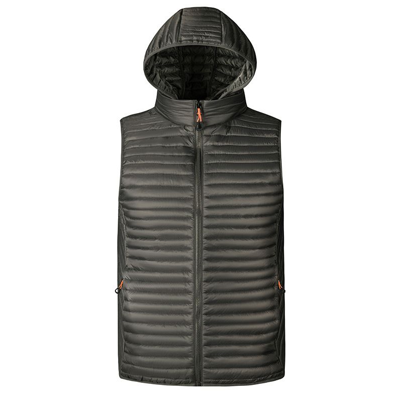 Neue Herbst Winter Einfarbig Koreanischen Stil Trendy Marke Ärmellose Verdickt Warme herren Weste_voghion.com