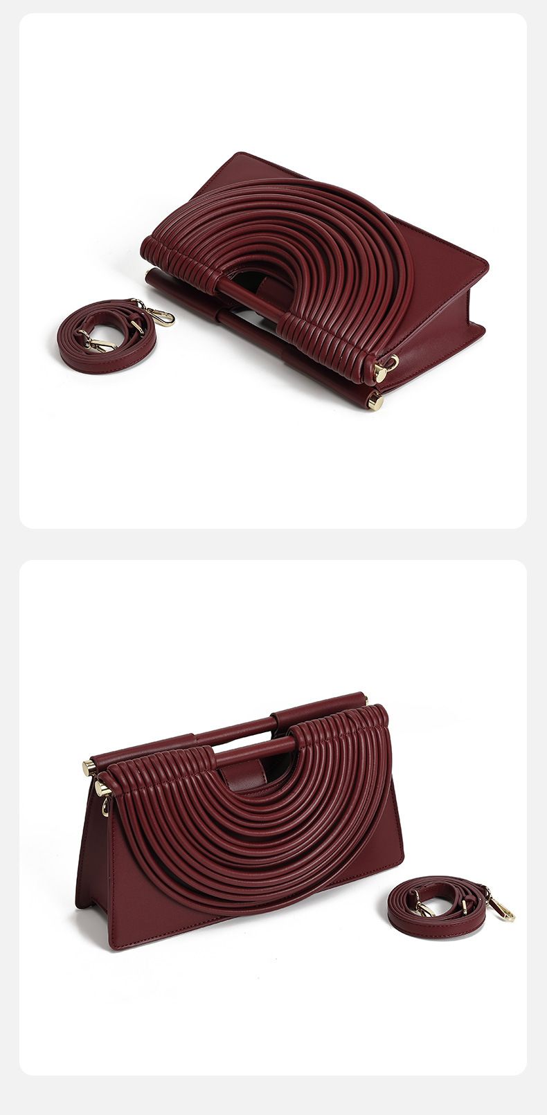 Women's Handwoven Handbag - Stylish & Spacious Shoulder Bag With Magnetic Closure, PU Material, Medium Size For Everyday Use Multiple Colors_voghion.com