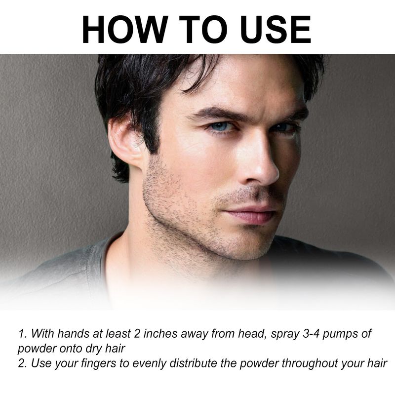 Haartexturpuder, lockiges Haar flauschiges Styling, glattes Kräuseln, natürlicher Glanz, langanhaltend und nicht fettend_voghion.com