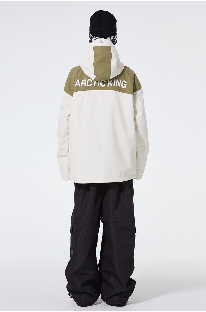 001 ARCTIC KING Completo da Snowboard per Uomo e Donna Giacca e Pantaloni da Sci Impermeabili e Caldi Invernali Stile Transfrontaliero_voghion.com