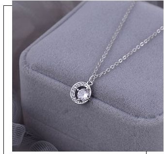 Sterling Silver Necklace Women Summer High-end 2022 New Style Best Friend 18th Birthday Gift For Girlfriend Niche Light_voghion.com