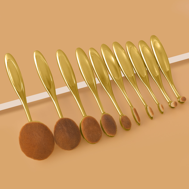 10 golden new classic best-selling makeup brush set_voghion.com