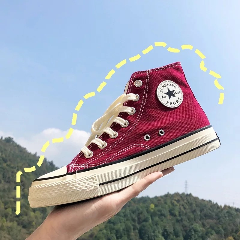 Canvas Schuhe modische und vielseitige Frauen Low Top Paar 2024 neue koreanische Version klassische Männer_voghion.com