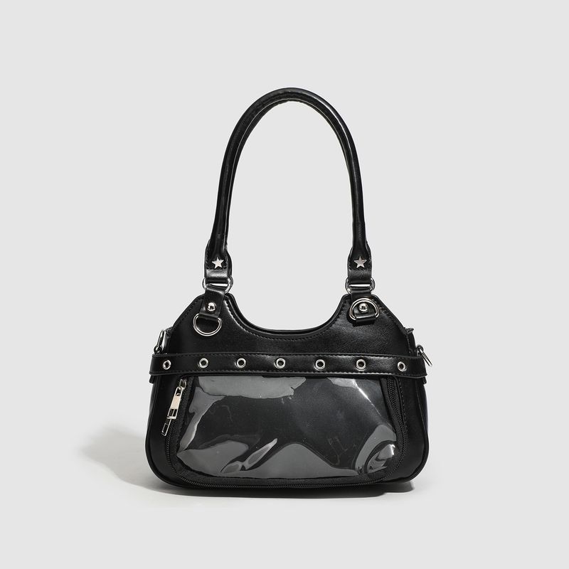 CDIWRI&KARI Anime Pain Transparent Daily Crossbody Small Capacity Subculture Y2K Women's Bag_voghion.com