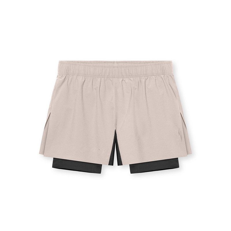 Men's Clothing New Men's Shorts With Lining Two Piece Three Pointer Knee Length Basketball Shorts Training Sports Pants_voghion.com