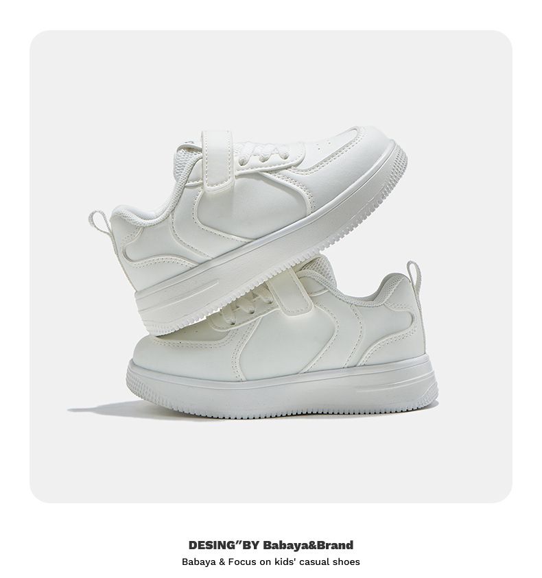 XD-YS50750 Children's White Shoes, Girls' Shoes, New Student White Shoes, And Boys' Casual Sports Shoes Are Trendy_voghion.com