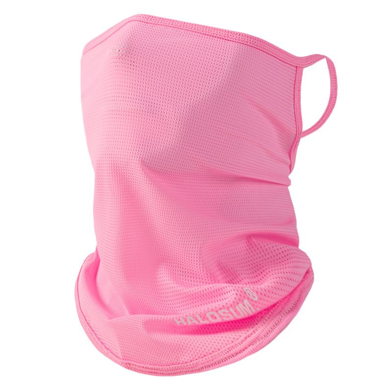 Masque de protection solaire respirant pour femmes, nouveau cache-cou d'été en soie glacée pour le cyclisme en extérieur, écharpe pour hommes._voghion.com