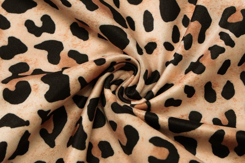 2025 Summer New Fashion Printed Sexy Crop Leopard Print Tube Top Women's Camisole_voghion.com