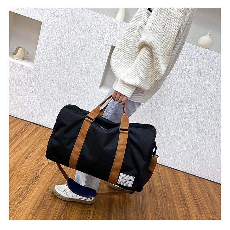 Dry and wet separation fitness short distance travel bag, large capacity, portable, one shoulder crossbody, can be worn_voghion.com