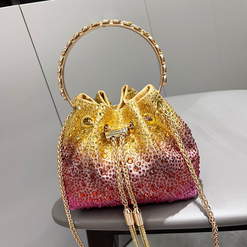Sacs pour femmes, pochettes de soirée avec strass, sacs à main et sacs à main, sac à bandoulière de luxe de créateur, pochette en cristal brillant, sac seau_voghion.com