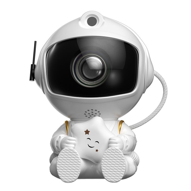 Proiettore Astronauta Star Galaxy Night Light Space Buddy con nebulosa e telecomando per camera da letto_voghion.com