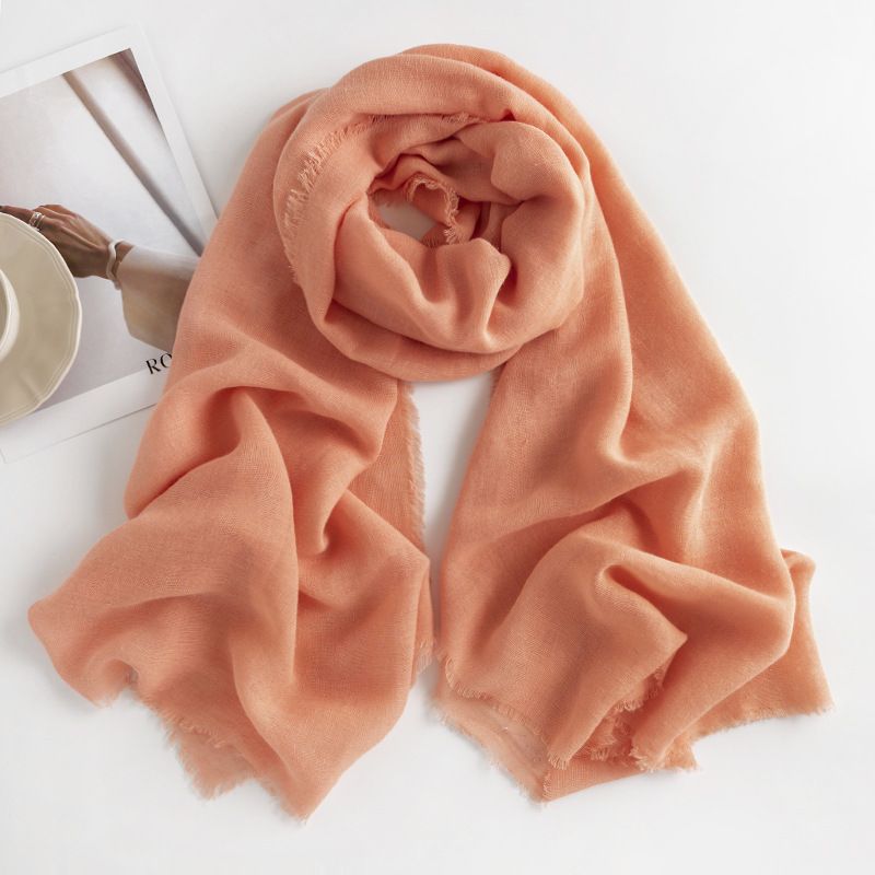 Sciarpa in stile estivo Prodotti in seta Sciarpe quadrate semplici e versatili con scialle a nastro_voghion.com