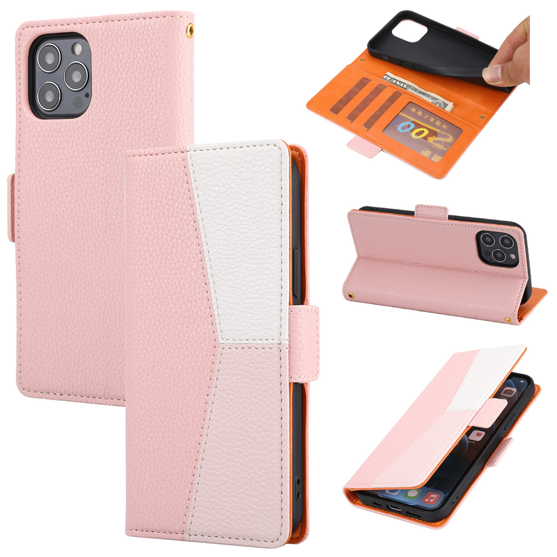 Custodia protettiva flip cover in pelle per iPhone 13, Samsung A53_voghion.com