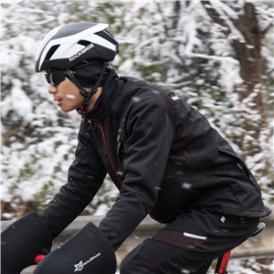 Chaqueta de ciclismo ROCKBROS Chaqueta de invierno para hombre Chaqueta softshell Talla asiática M-4XL_voghion.com