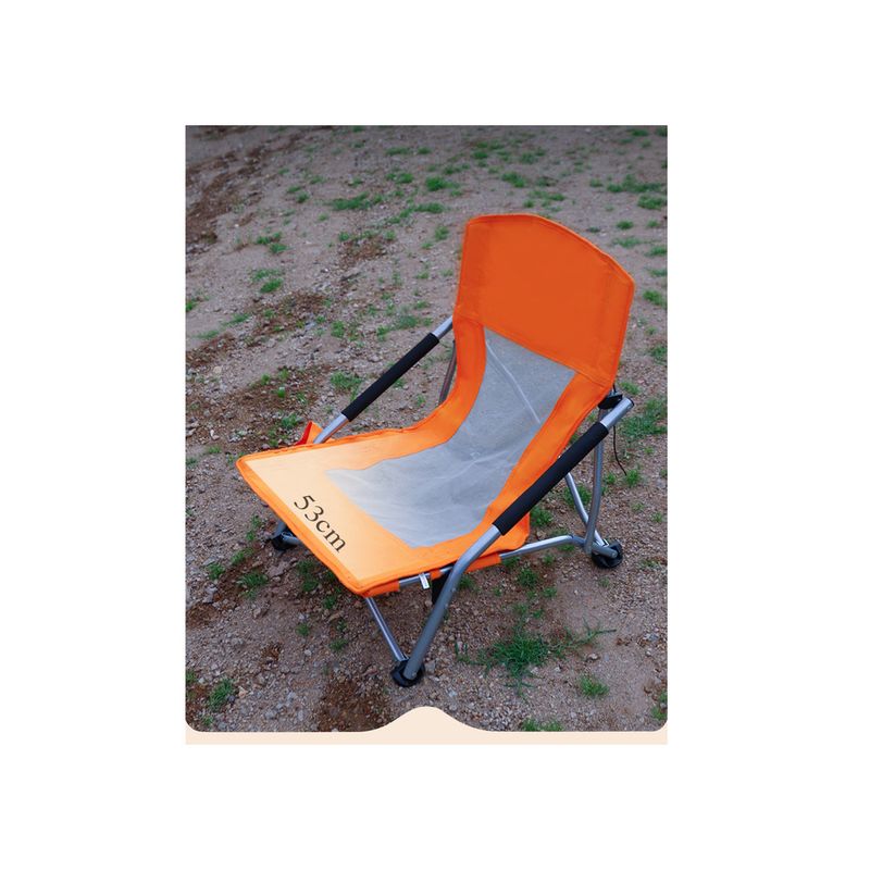 Outdoor Leisure Recliner Camping Folding Beach Portable Travel High-Back Fishing Chair_voghion.com