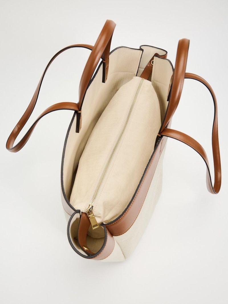 Borsa da donna, borsa tote in tela di grande capacità, borsa per la spesa alla moda, borsa a tracolla_voghion.com