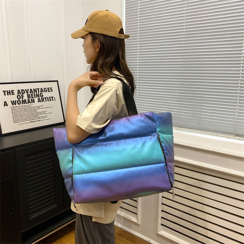 Fitnesstasche Damen Sporttasche Trocken- und Nasstrennung wasserdichte Schwimmtasche Yoga Handgehaltene Einzelschulter-Reisegepäcktasche_voghion.com