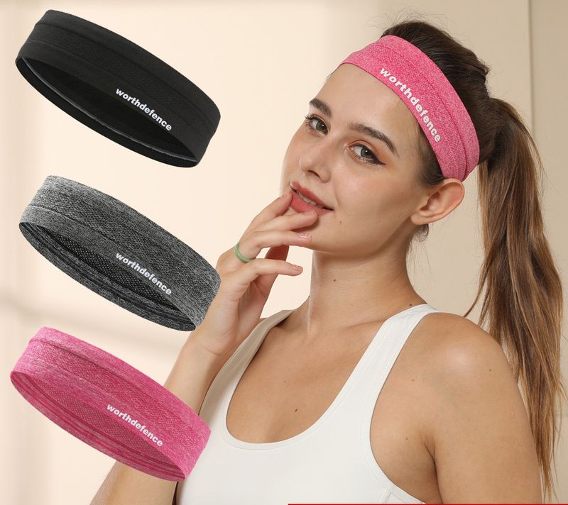 Fascia per la testa anti-sudore, traspirante, per yoga, fitness, per uomini e donne, per corsa, basket, protezione per la fronte, capelli_voghion.com
