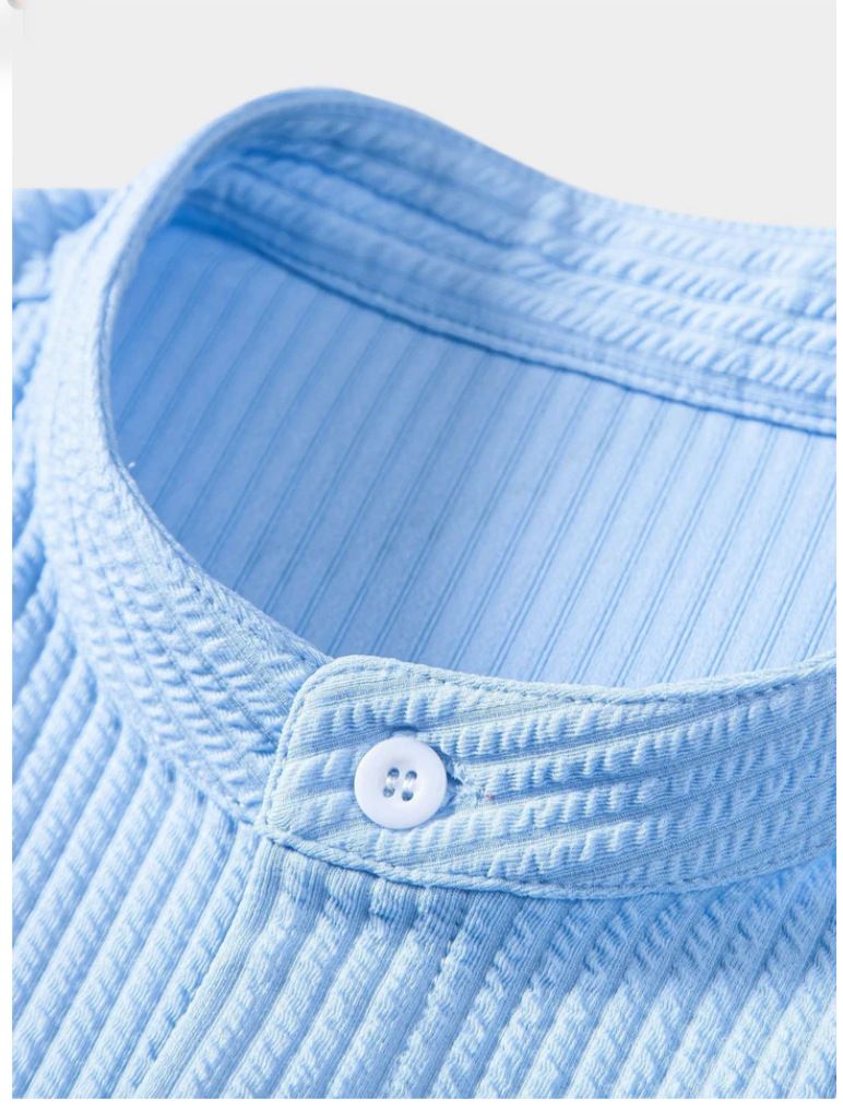 Clothing 2024 Summer New Short Sleeve Solid Color Men's Shirt Top_voghion.com