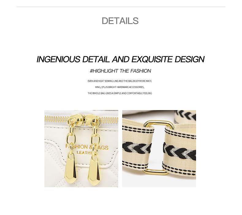 2023 New Fashion Trend Best Selling Shell Ladies Bag Soft Leather Waist Bag Casual Retro Urban Simple Chest Bag_voghion.com