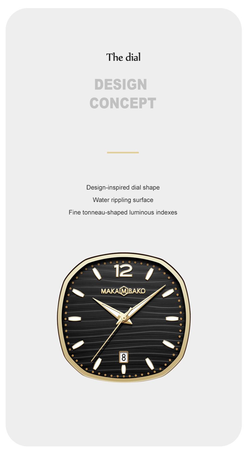 Montre de sport pour homme avec mouvement à quartz japonais MIYOTA, affichage de la date, aiguilles lumineuses, étanchéité 30 m, bracelet en acier inoxydable_voghion.com