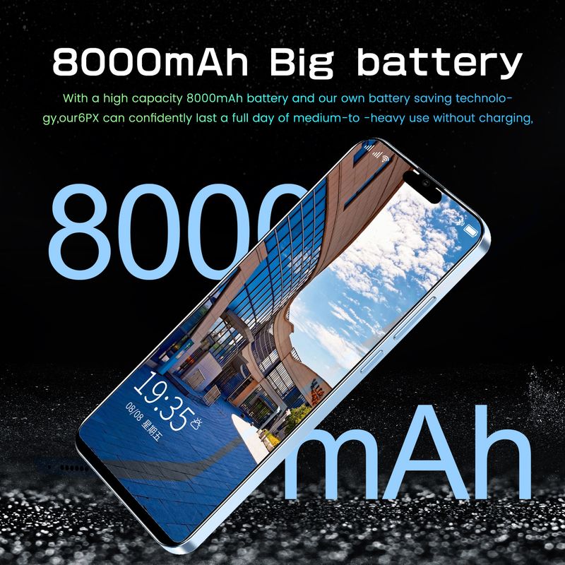 Mobile I16 Promax 16+1T, smartphone originale con schermo grande ad alta definizione_voghion.com