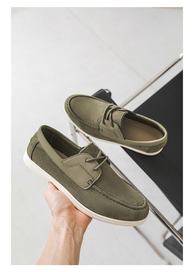 WalkPrime WalkPrime Italian Slip-On Comfortable Trendy For Men Business Loafers Flat Casual Lazy Moccasins Men's Shoes_voghion.com