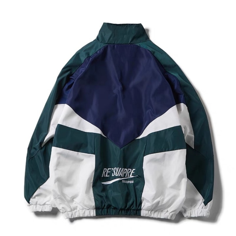 Deeptown Vintage Y2k Bomber Jacket Femei Windbreak Supradimensionate Moda Coreeană Varsity Track Jachete Hip Hop Lejer În aer liber_voghion.com