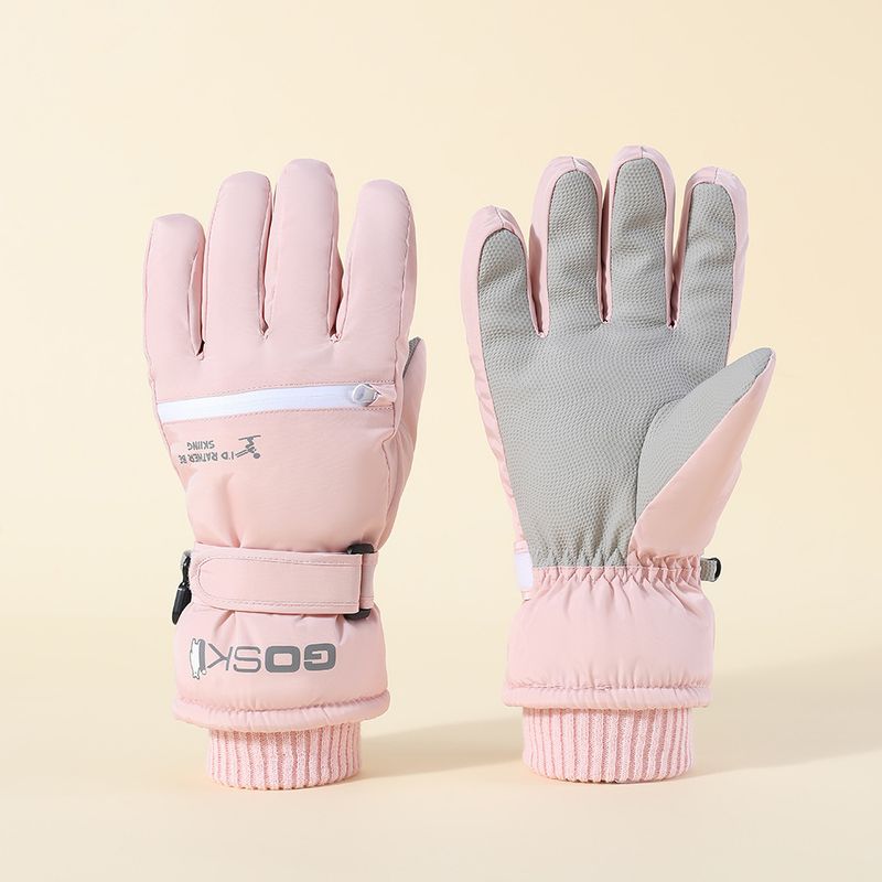 Winter Ski Gloves For Men, Thickened, Warm, Windpr, Cold-Pr, Touchscreen, Outdoor, Winter, Mountaineering,_voghion.com