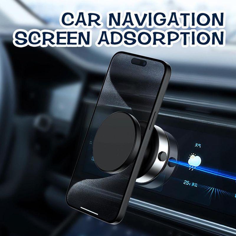 Verbeterde X9C mobiele magnetische vacuümadsorptie autotelefoonhouder navigatie speciale ondersteuning_voghion.com